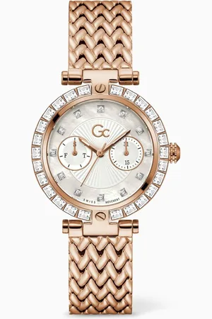 GC Vogue Quartz Stainless Steel Watch, 36.5mm
