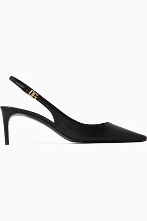 Dolce & Gabbana Mun 60 Slingback Pumps in Leather