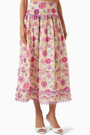 Celia B Alisa Midi Skirt