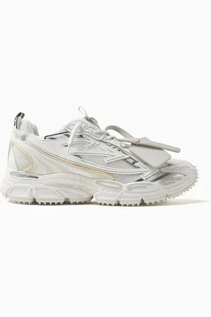 OFF-WHITE Be Right Back Sneakers in Mesh & Rubberised Leather