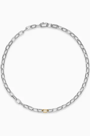 David Yurman DY Madison® Chain Necklace in 18kt Gold & Silver