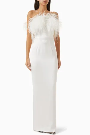 Bronx and Banco Lola Feather Gown