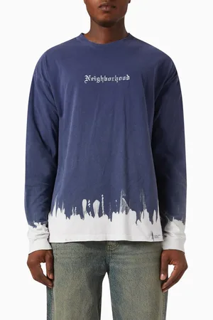NEIGHBORHOOD Savage Long-sleeve T-shirt in Dyed-jersey