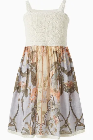 ZIMMERMANN Wylie Knit Dress in Cotton
