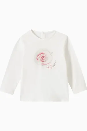 Chloé Logo T-shirt in Cotton