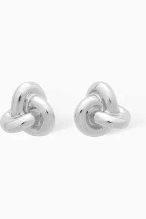 Kate Spade Double Knot Stud Earrings in -tone Brass