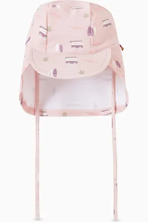 Fresk Printed Hat in Nylon