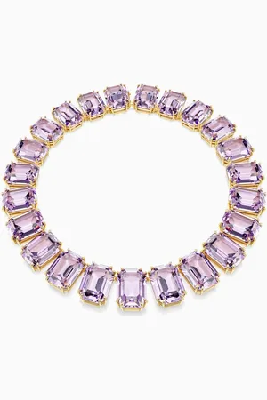 Swarovski Millenia Crystal Necklace in Gold-plated Metal