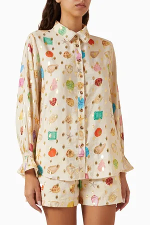 Never Fully Dressed Geanie Shell Shirt