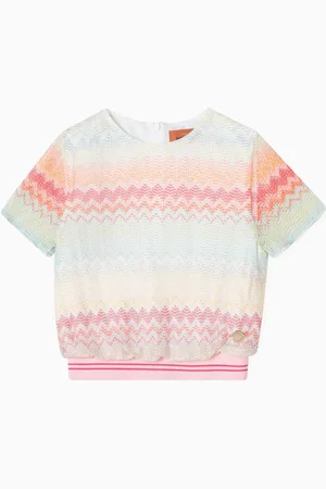 Missoni Chevron Printed T-shirt in Knit