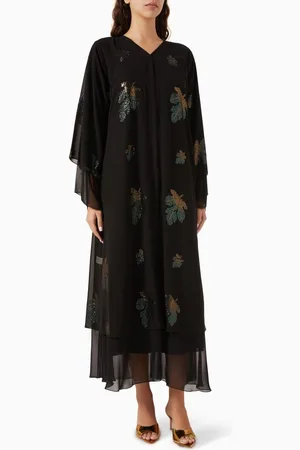 Rauaa official Sequin-embellished Abaya