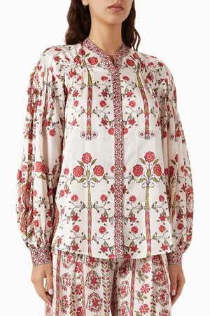 BOTEH Ceres Smock Shirt in Cotton-silk