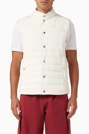 Brunello Cucinelli Lightweight Down Vest in Microfiber