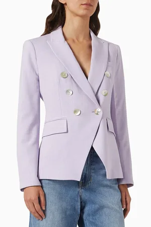 VERONICA BEARD Miller Dickey Blazer in Stretch-viscose