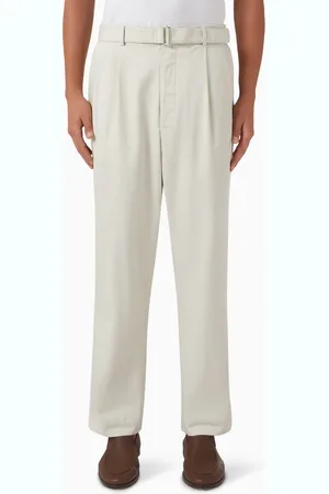 OFFICINE GENERALE Luigi Chino Pants in Cotton Twill