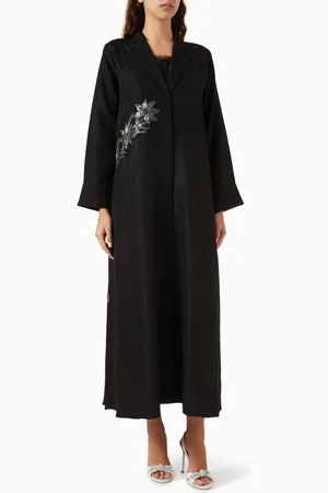 Rauaa official Thread-embroidered Abaya