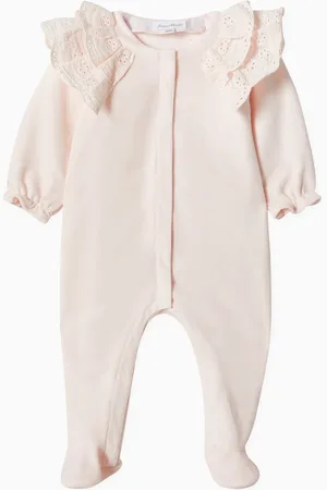 Tartine Et Chocolat Lace Pyjama Onesie in Cotton