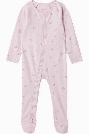 Purebaby Essentials Zip-up Sleepsuit in Organic Cotton