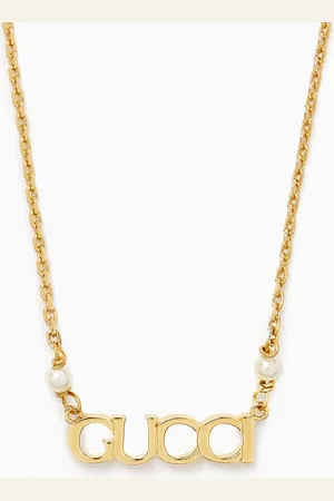 Gucci Letter Necklace in Metal