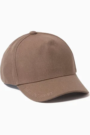 Emporio Armani Logo Baseball Cap in Cotton-canvas