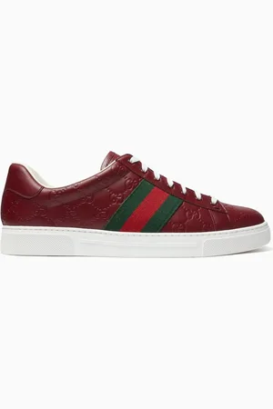 Gucci GG Ace Sneakers in Leather