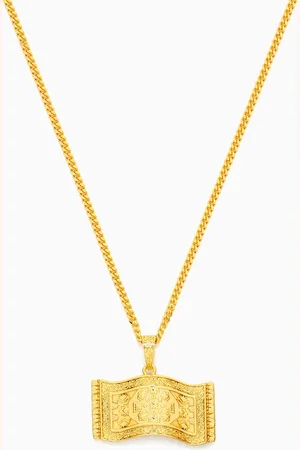 Common Lines Magic Carpet Necklace in -plated Sterling Silver