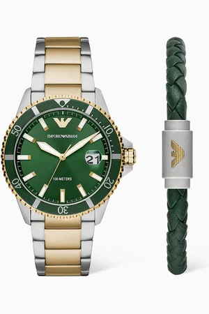 Emporio Armani Diver Chrono Watch, 43mm and Bracelet Set