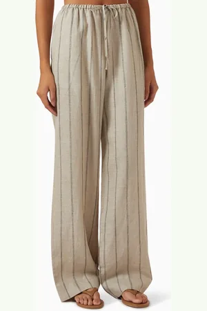 12 STOREEZ Relaxed-fit Linen Pants
