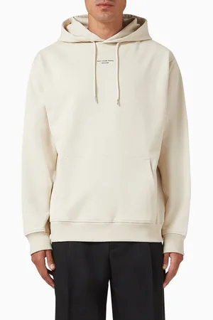 Drôle de Monsieur Le Hoodie Slogan Classique in Cotton