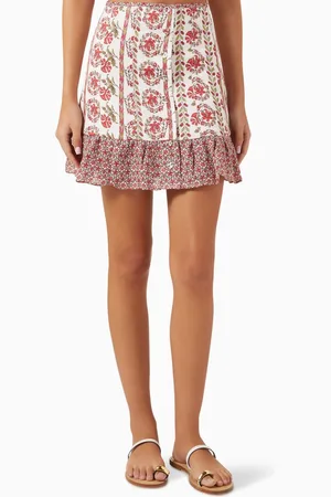 BOTEH Ceres Mini Skirt in Linen