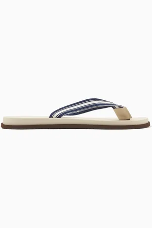 Brunello Cucinelli Pool Slide Sandals in Rubber