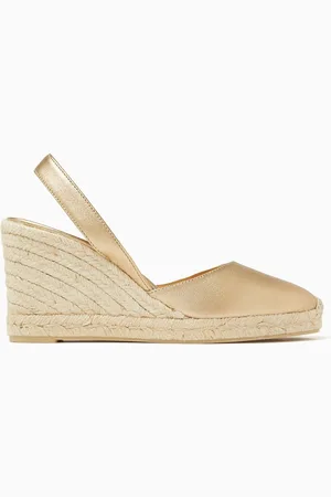 Castaner Carissa 80 Sandals in Metallic Leather