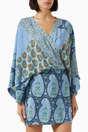 BOTEH Onda Silk Robe Dress in Silk