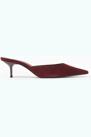 Schutz Point-toe 63 Mules in Suede