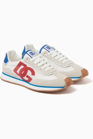 Dolce & Gabbana DG Cushion Sneakers in Suede & Mesh