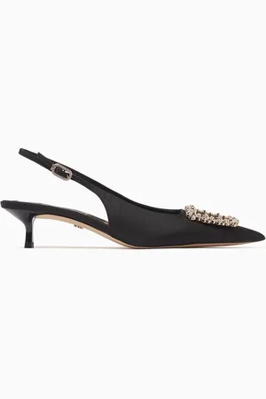 Sam Edelman Kaitlyn 40 Slingback Pumps in Satin