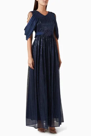 Amri Bead-embellished Gown in Organza