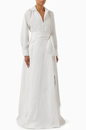 Bernadette Beatrice Maxi Dress in Taffeta