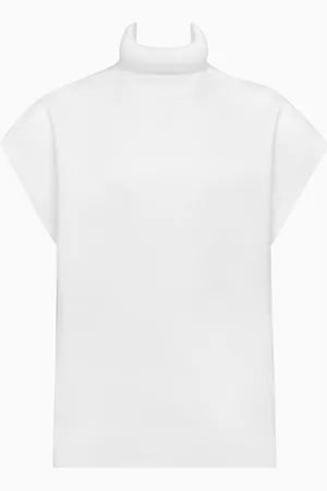 Alaïa High-neck Mini Dress in Jersey