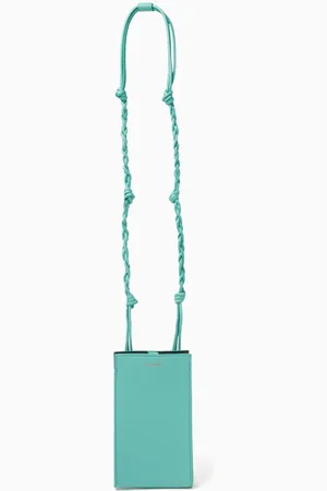 Jil Sander Tangle Phone Case in Calfskin Leather