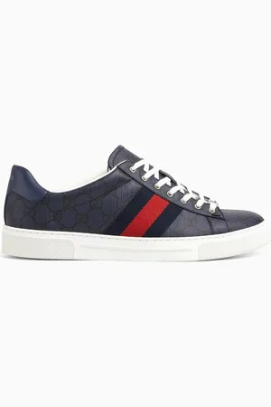 Gucci Screener Sneakers in Leather