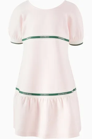 Emporio Armani Text Logo Tape Dress