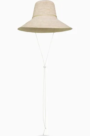 JOHANNA ORTIZ Symbols of Pride Bucket Hat in Toquilla Straw