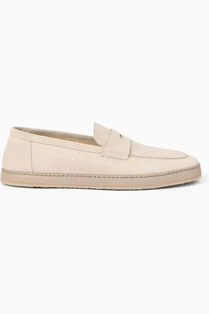 Brunello Cucinelli Loafer Sneakers in Washed Suede