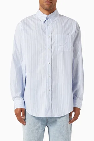 Drôle de Monsieur La Chemise Rayée Shirt in Cotton