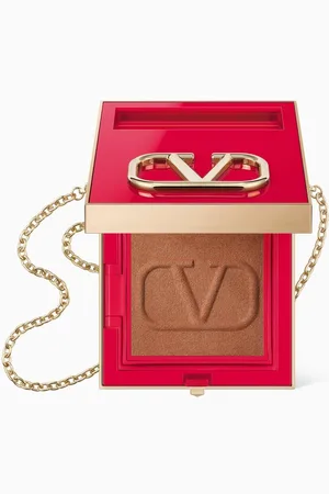 VALENTINO Universal Bronzer Go-Clutch Refillable Radiant Setting Powder, 4.2g
