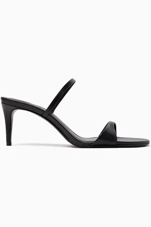 Schutz Strappy 75 Sandals in Leather