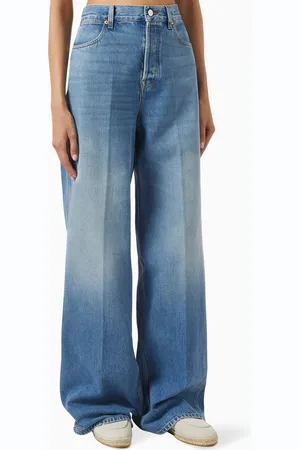 Gucci Wide-leg Jeans in Denim