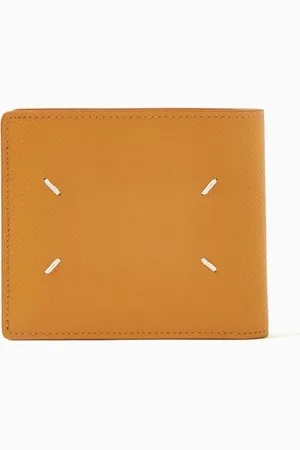Maison Margiela Four Stitches Card Holder in Grainy Leather