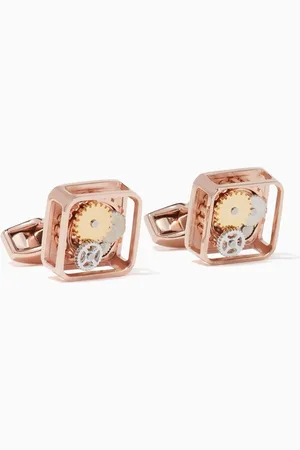 Tateossian Square Gear Cufflinks